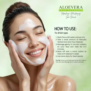 Manyata Herbal Aloe Vera Cleanser