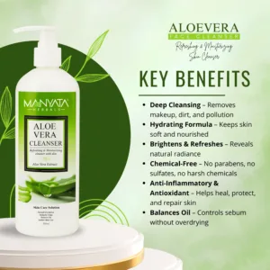 Manyata Herbal Aloe Vera Cleanser
