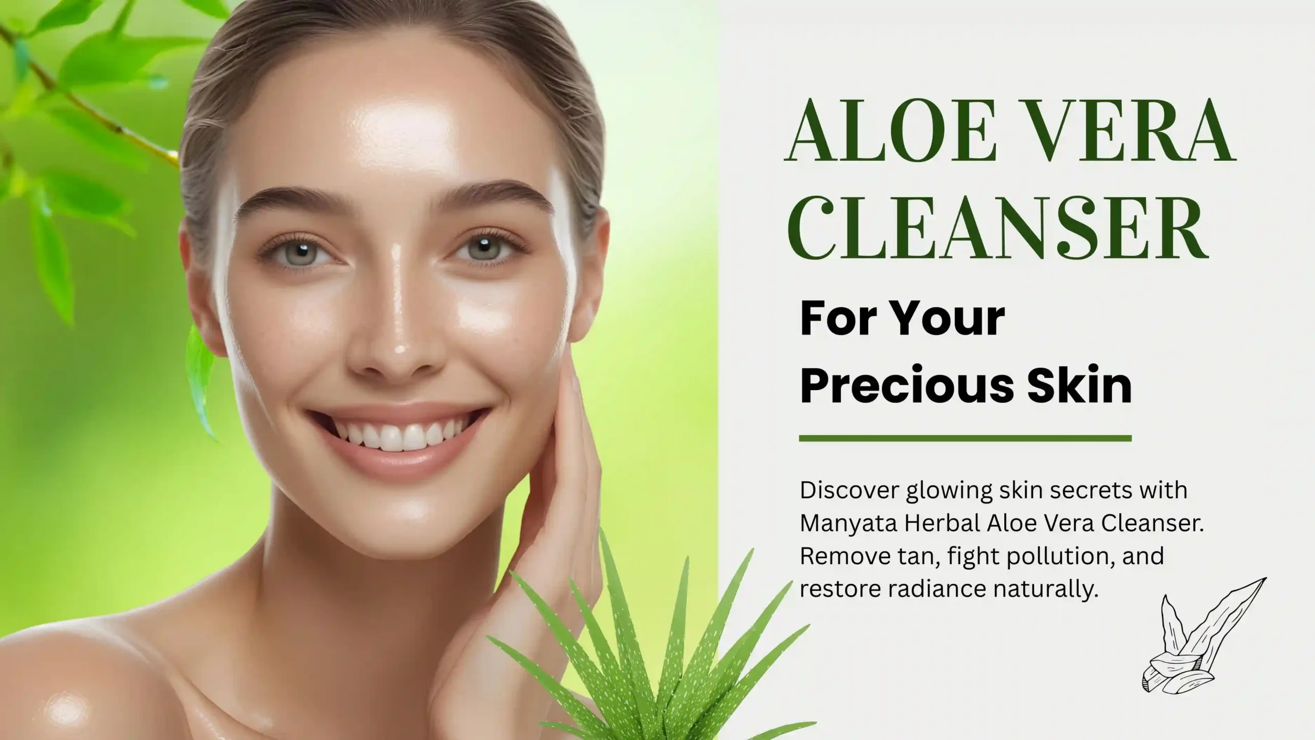 Aloe vera cleanser