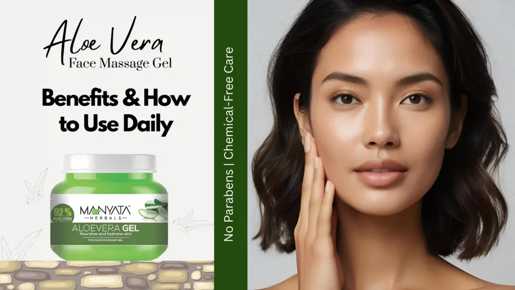 manyata alovera face massage gel