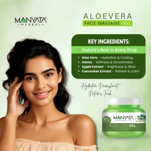 Manyata Herbal Aloe Vera Face Massage Gel