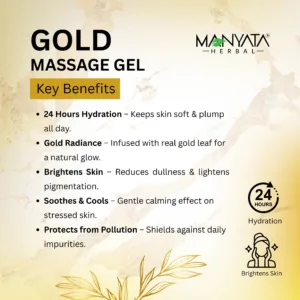 Manyata Herbal Gold Face Massage Gel