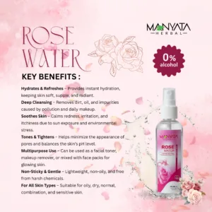 Manyata Herbal Rose Water