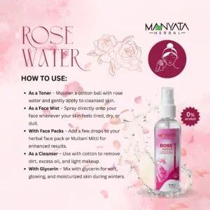 Manyata Herbal Rose Water