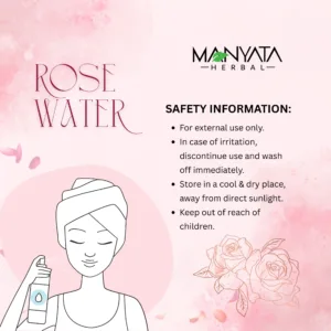 Manyata Herbal Rose Water