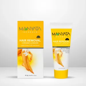 manyata herbal hair removal cream (lemon)