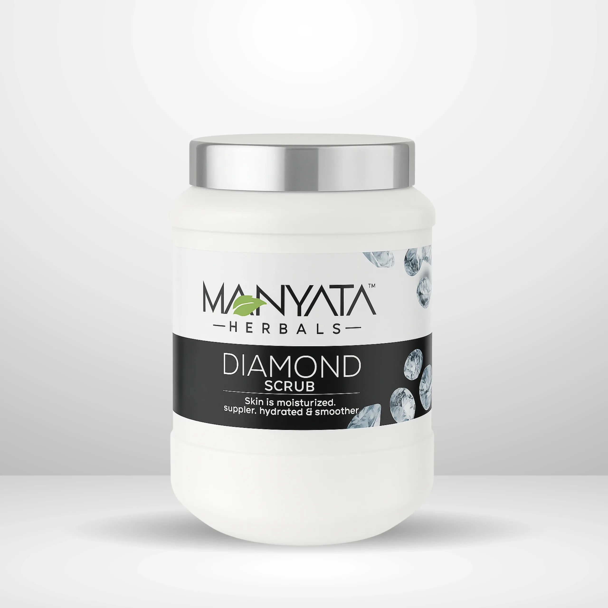 diamond scrub 800g manyata herbal diamond scrub 800g