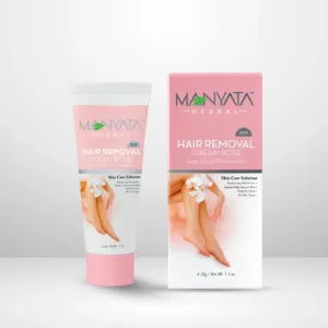 manyata herbal hair removal cream rose