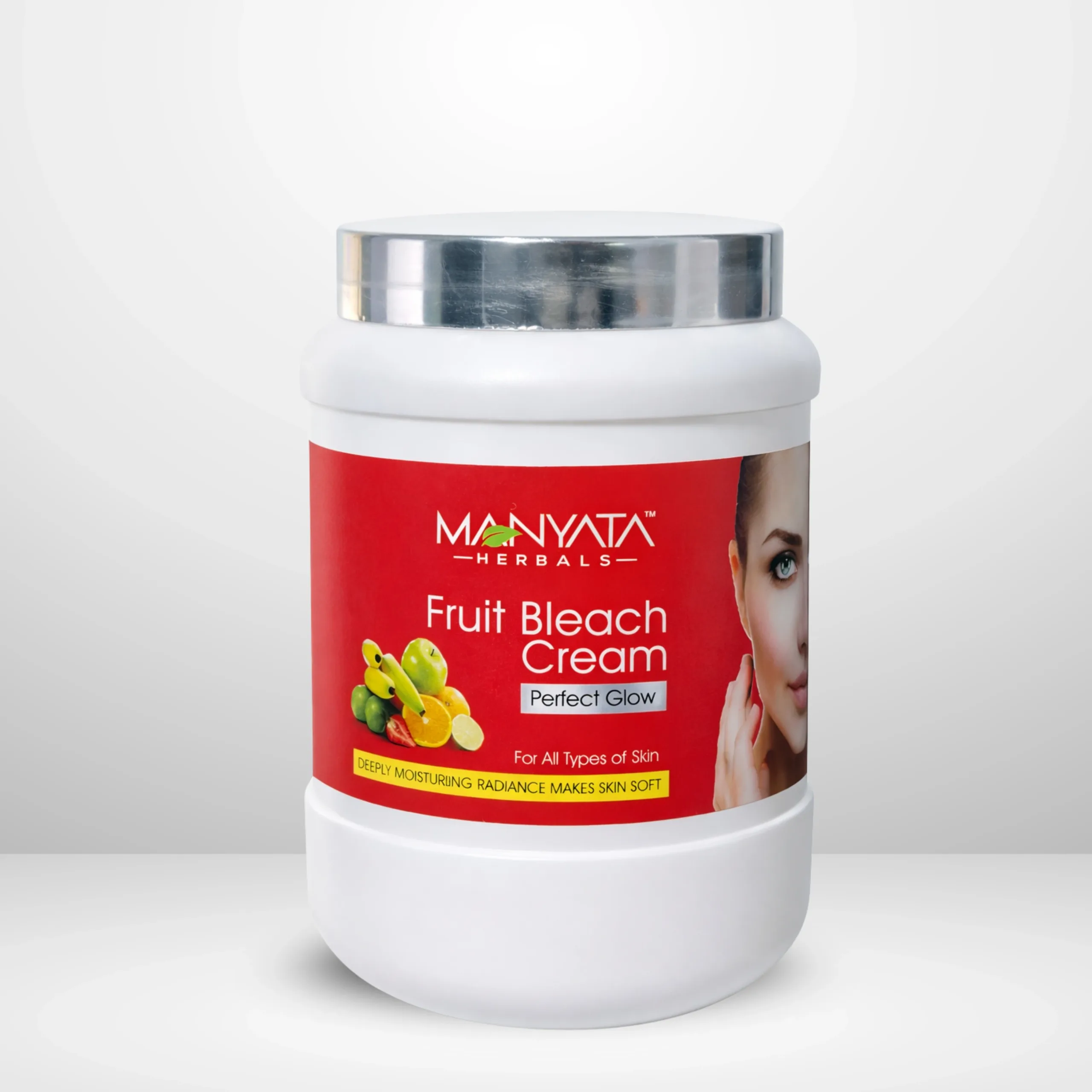 manyata fruit bleach cream 800 Manyata Herbal Fruit Bleach Cream 800g
