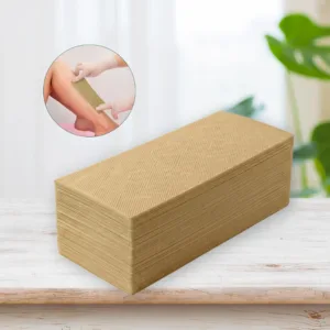 Manyata Herbal Wax Strips – Hair Removal Wax Patti (80pcs Appx) (Brown)