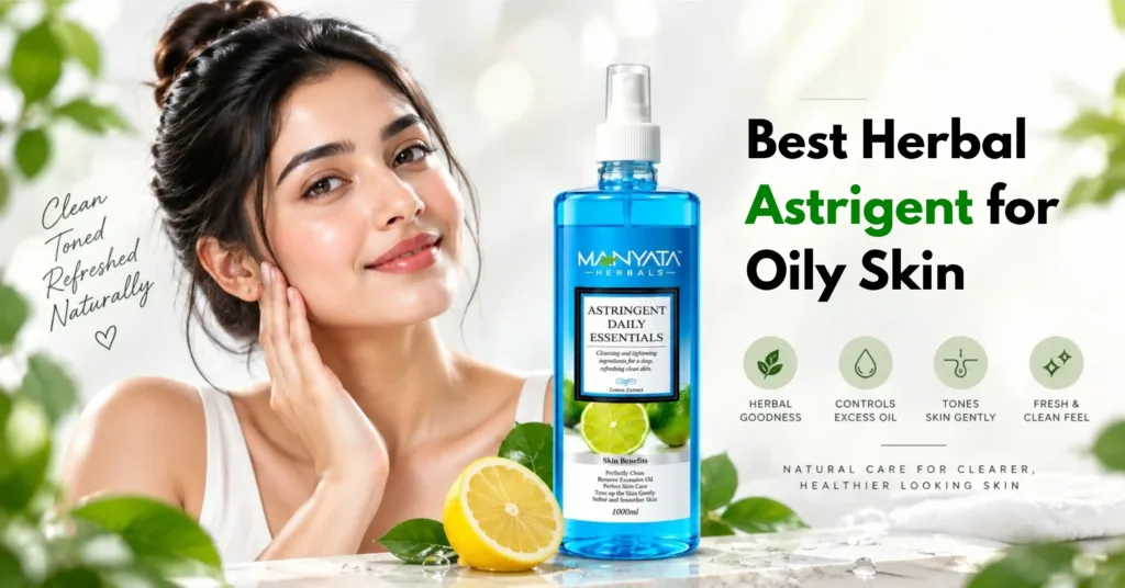 Manyata Herbal Astringent 500ml and 1000ml bottles for oily skin.. Manyata Herbal Astringent 500ml and 1000ml bottles for oily skin
